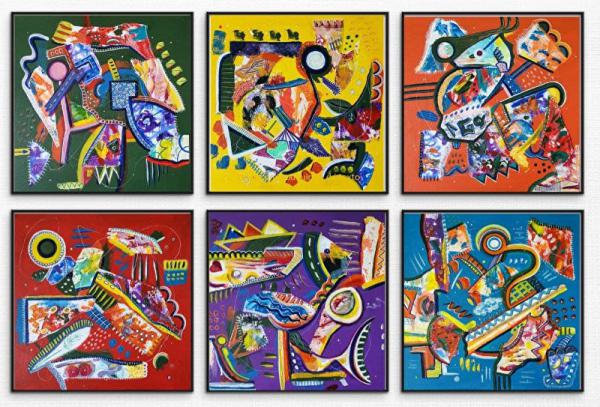 "Aventuras Oníricas no Mundo Azul" por GEIZA BARRETO