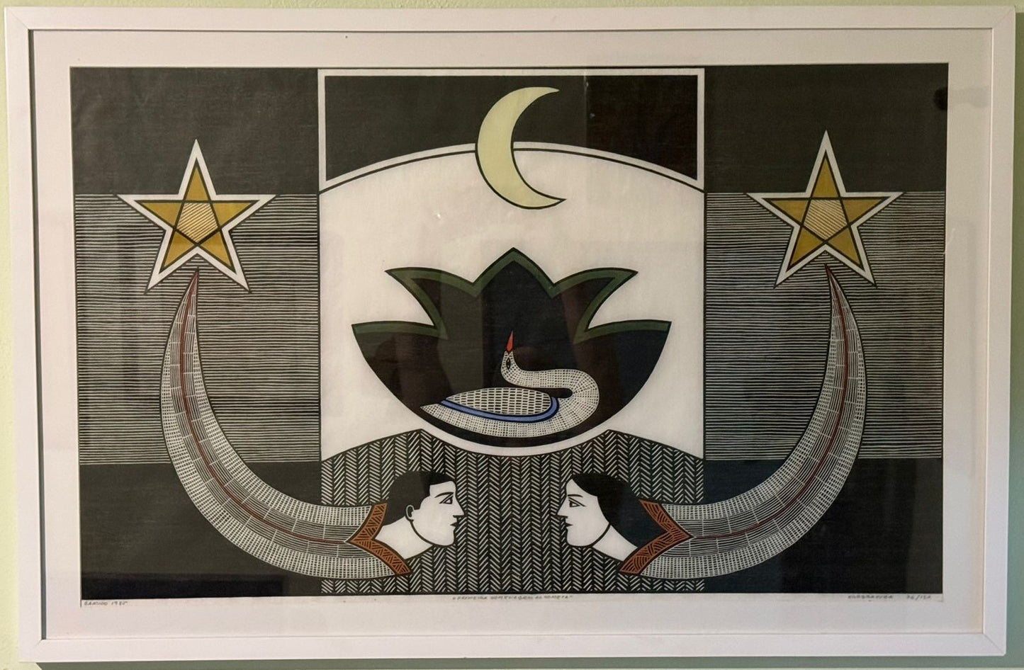 "PRIMEIRA HOMENAGEM AO COMETA" por Gilvan Samico